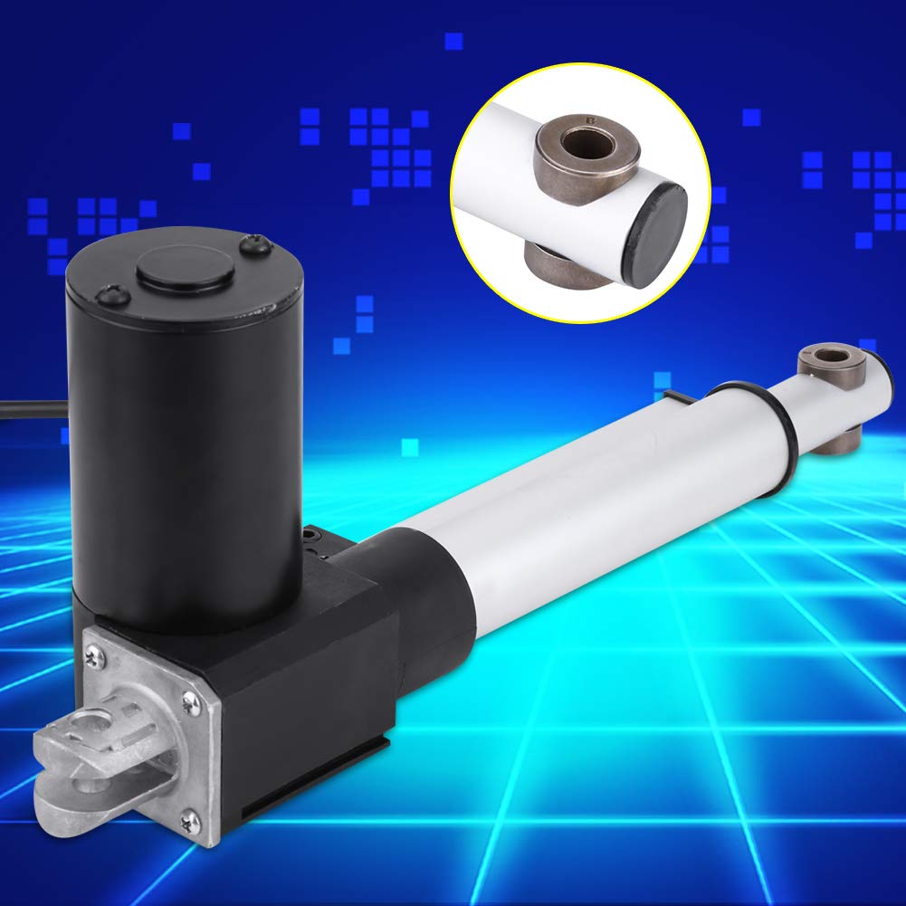 12V Actuador lineal Dominio pesado DC 6000N/4000N 150 mm Motor de accidente cerebrovascular de 6 pulgadas, de elevación industrial eléctrica, varillas de empuje de