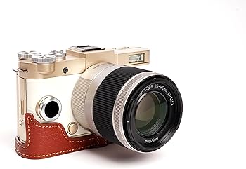 Amazon | ハンドメイド 本革 フルカメラケース バッグ カバー Pentax
