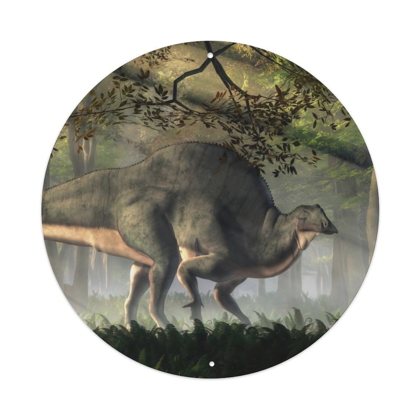 Dinosauria Animal Ouranosaurus Prehistoric Dinosaurs Metal Tin Sign