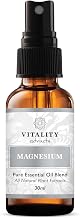 Vitality Extracts Magnesium Spray (30ml) - Mineral-Rich, Easy Application, Relaxation, Skin Calming, Magnesium Chloride, Deionized Water