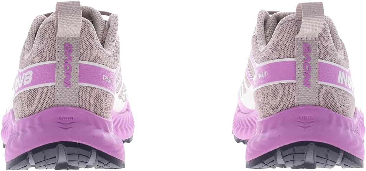 INOV8 Trailfly Women's Trail Running Shoes - Grey/Purple - 7