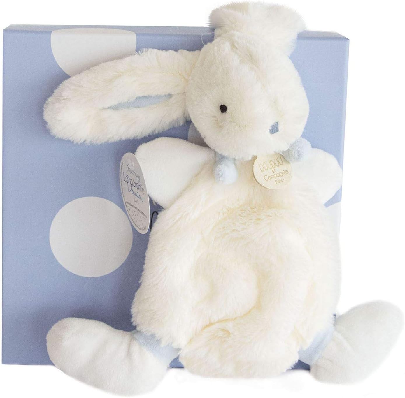 DC2121 Sweet Rabbit Soft Toy Gift Box Blue 26 cm