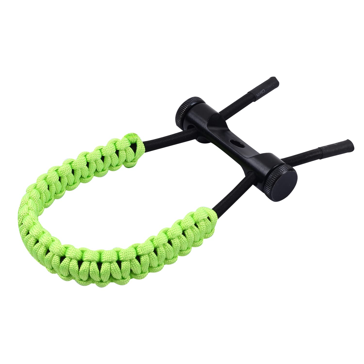 SOPOGER Bow Wrist Sling Braided Archery Adjustable Bow Strap Wrist Sling Coloful for Compound Bow Shooting Target Hunting Accessories (Green)