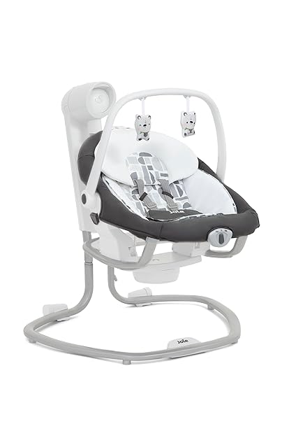 Joie Plastic Serina 2 In1 Portable Rocker and Swing (Birth to 13Kg), 91.5 Centimeters, 73 Centimeters, 45 Centimeters