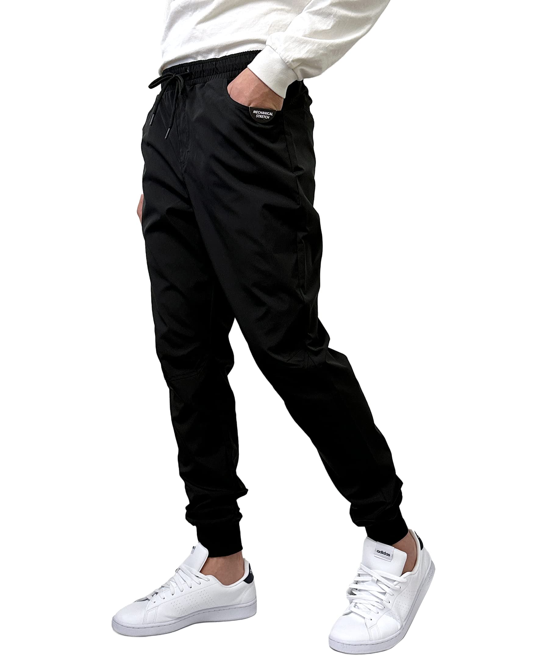 Southpole Basic Tech Woven Pants - Nieformalne spodnie Mężczyźni