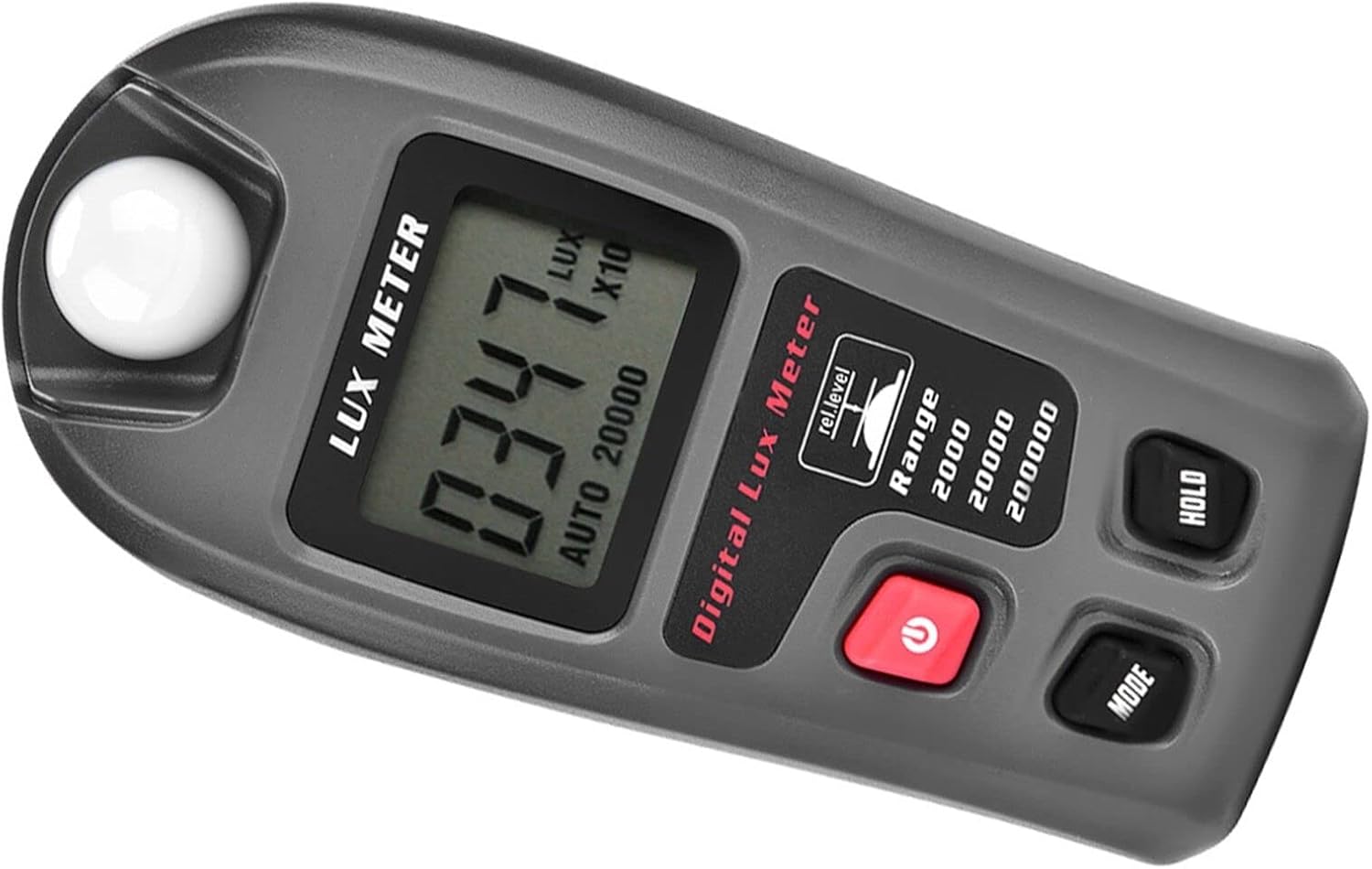 Digital Luxmeter LCD Display Light Meter Environmental Testing Illuminometer