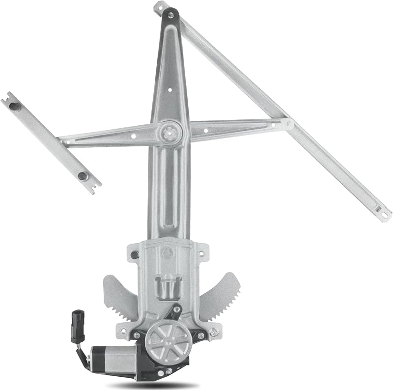 Front Driver Power Window Regulator with Motor fit for Chevy GMC (04-12) | for Chevy Colorado GMC Canyon, 2004 2005 2006 2007 2008 2009 2010 2011 2012, Isuzu i280 i290 i350 i370, Left Side, 741-014
