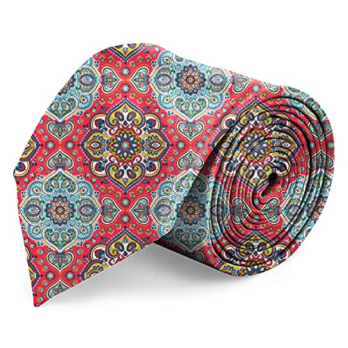 Image of BLACKSMITH Fashion Printed Tie for Men - Fashion Accessories for Blazer, Tuxedo or Coat.