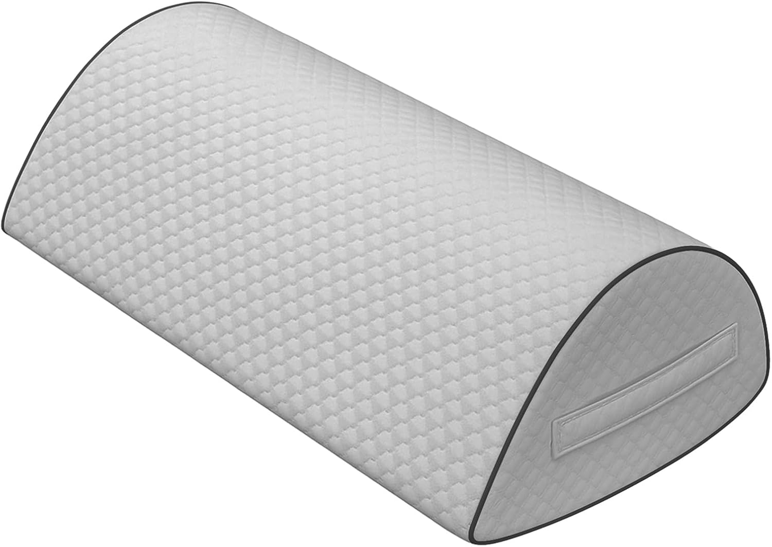 Knee Pillow for Side Sleepers – Ergonomic Memory Foam Leg Pillow for Sciatica, Hip & Back Pain Relief – Bolster Pillow for Back Sleeping, Under Knee Support with Carrying Strap & Washable Cover
