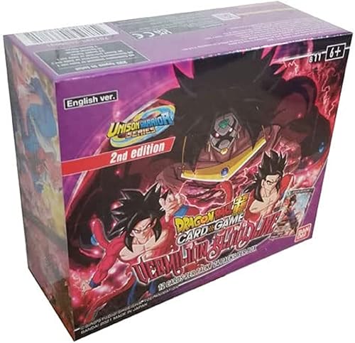 Dragon Ball Super Unison Warrior Series 2 Vermilion Bloodline Booster Box 2 edición