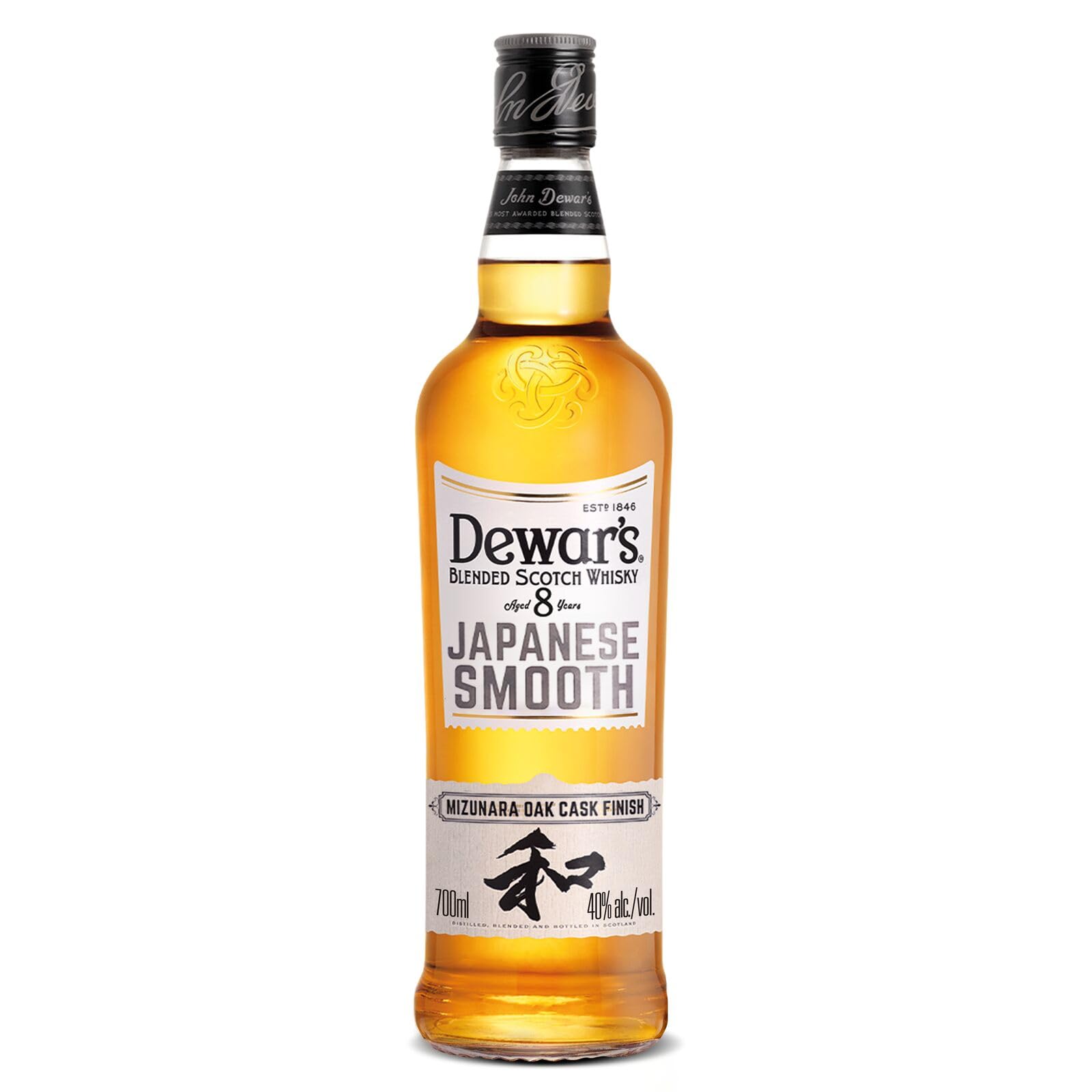 Dewar's Japanese Smooth 8 Años Whisky Escocés Mezclado, 40% ABV