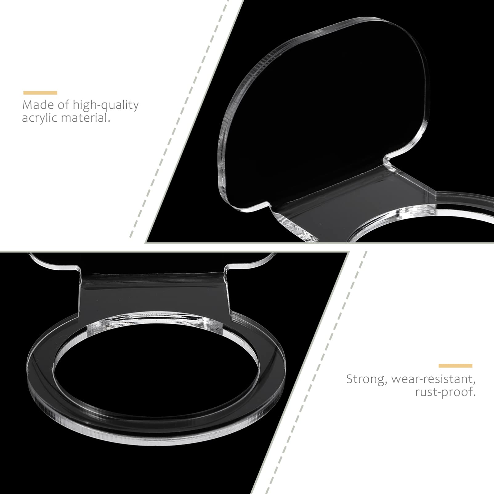 シェルフブラケット スモールスタンド 4個 実用的な野球ホルダー シェルフブラケット スモールスタンド 4個 実用的な野球ホルダー