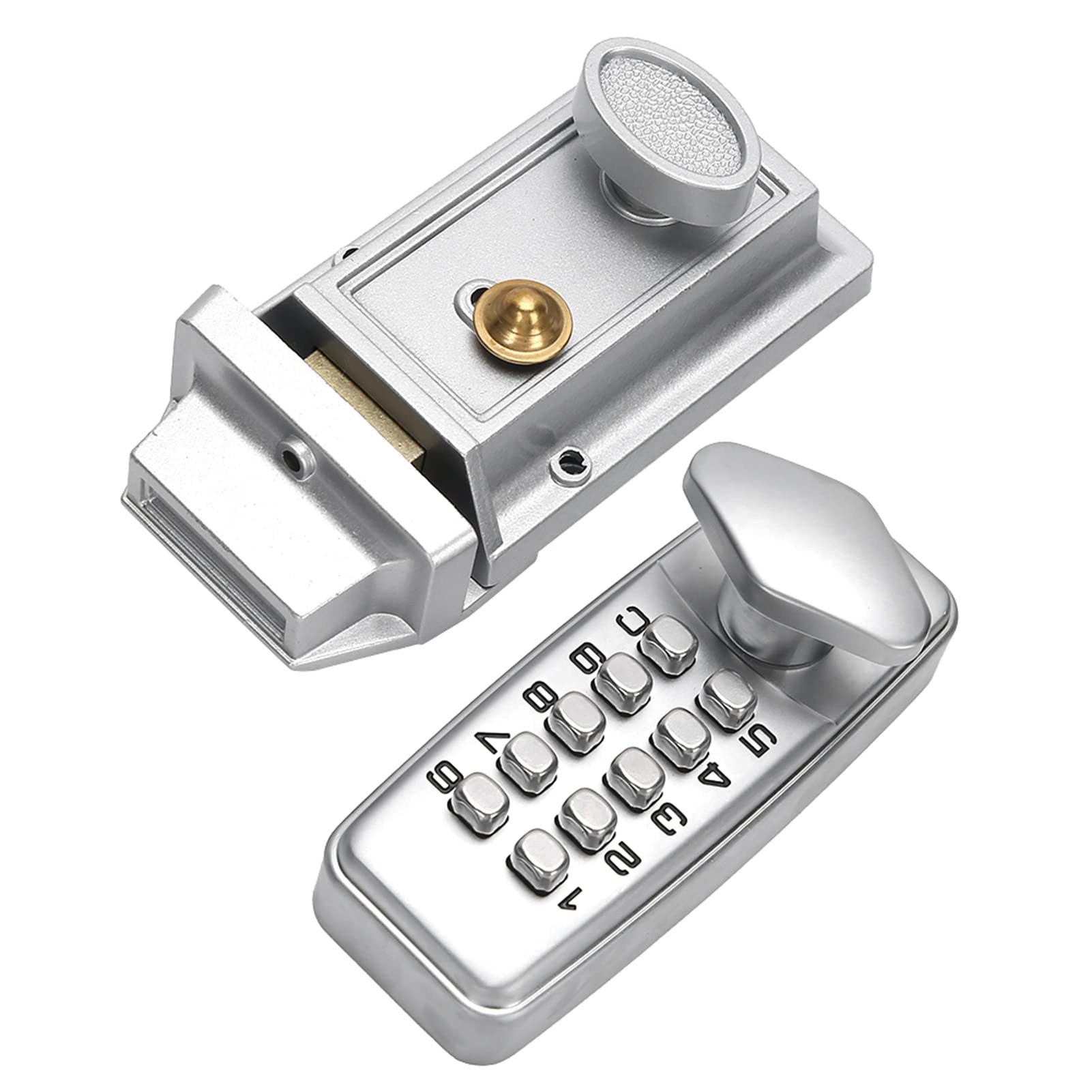 Digital Lock, Smart Door Lock, DIGITAL Garden Gate Lock Keyless Entry 2 Way Safety Lock - Image 4