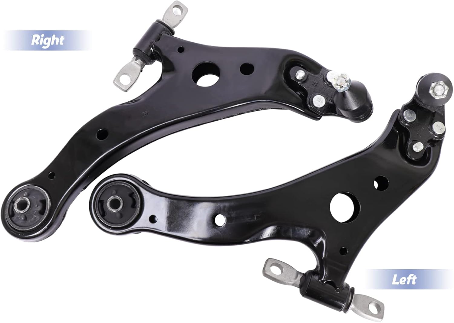 LCWRGS 2pcs Front Lower Control Arm w/Ball Joint Replacement for Lexus ES300 ES330 ES350 RX330 RX350 & Toyota Avalon Camry Highlander Solara K620333 K620334