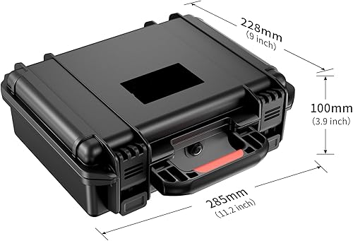 Miniatura 8 de Estuche de transporte impermeable compatible con DJI Osmo Pocket 3 Creator Combo Estuche rígido Estuche de viaje portátil Bolsa de almacenamiento