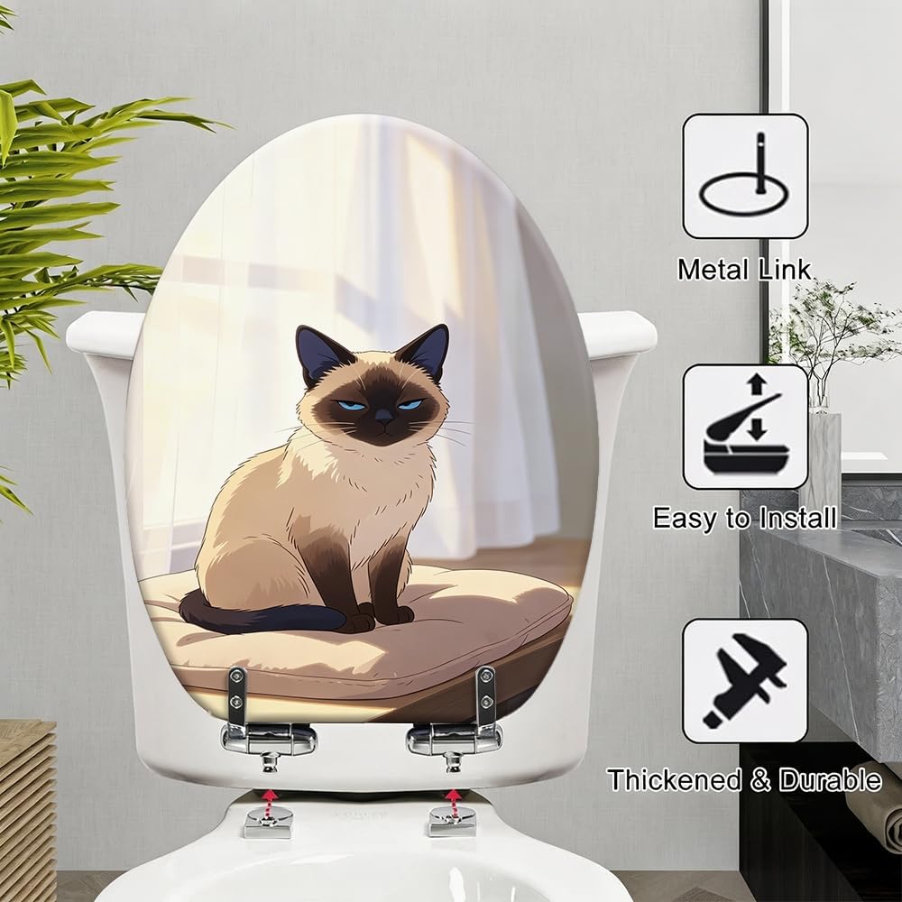 Sedile WC, specifiche A3, per uso bagno standard