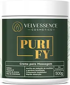 Creme Redutor Para Massagem com Cafeína e Arnica – Efeito Firmador, Drenante e Tonificante Para Redução de Medidas e Alívio de Tensão Muscular – Uso Profissional e Doméstico