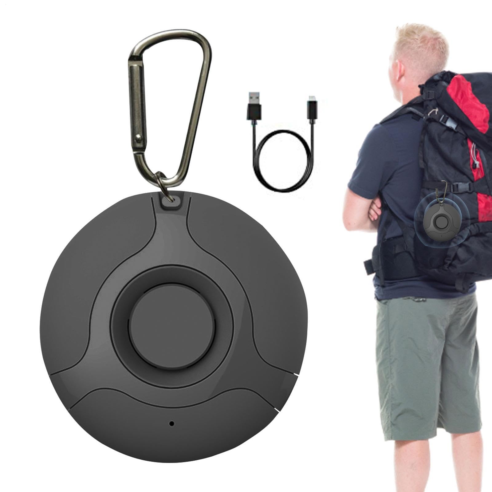 Generico Scaccia Zecche Ad Ultrasuoni,Repellente per Pulci E Zecche Ad Ultrasuoni Senza Pulci | Repellenti Portatili per Topi Ad Ultrasuoni per attività Indoor E Outdoor, Campeggio, Alpinismo,