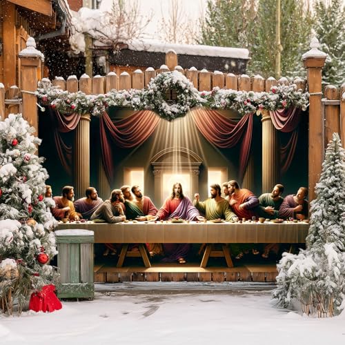 BlissYard Banner Escena de Nacimiento 71×43 Pulgadas miniatura 5