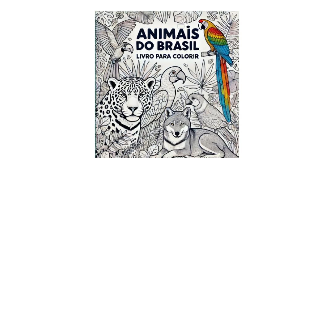 Animais do Brasil livre coloriage anti stress concentration enfant calme