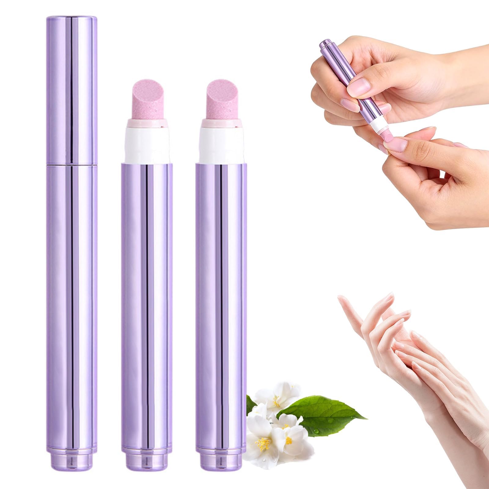 2 Pcs 3-In-1 Cuticle Oil Pen for Nails – Nail Care Pen with Cuticle Pusher, Nourishing & Hydrating Nail Oil Pen, Strengthens & Repairs Dry Damaged Nails, Brightening Nail Care, Healthy Nail Growth-image-24