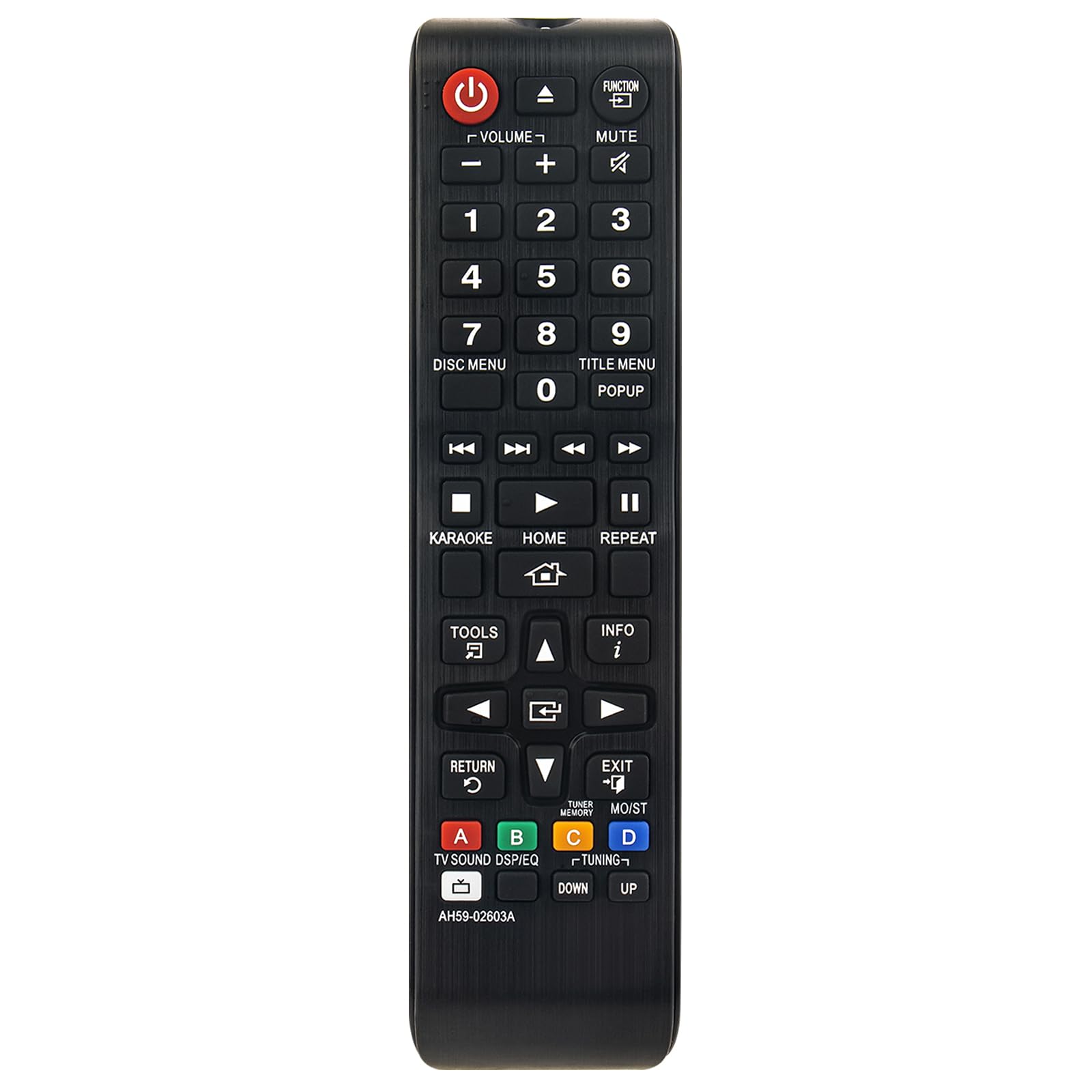 AH59-02603A Replaced Remote fit for Samsung Blu-ray Home Entertainment System HT-F4500 HTF4500/ZA HT-FM45 HT-FM45-ZA HTF-M45/ZA HT-H4500 HT-H4500/ZA