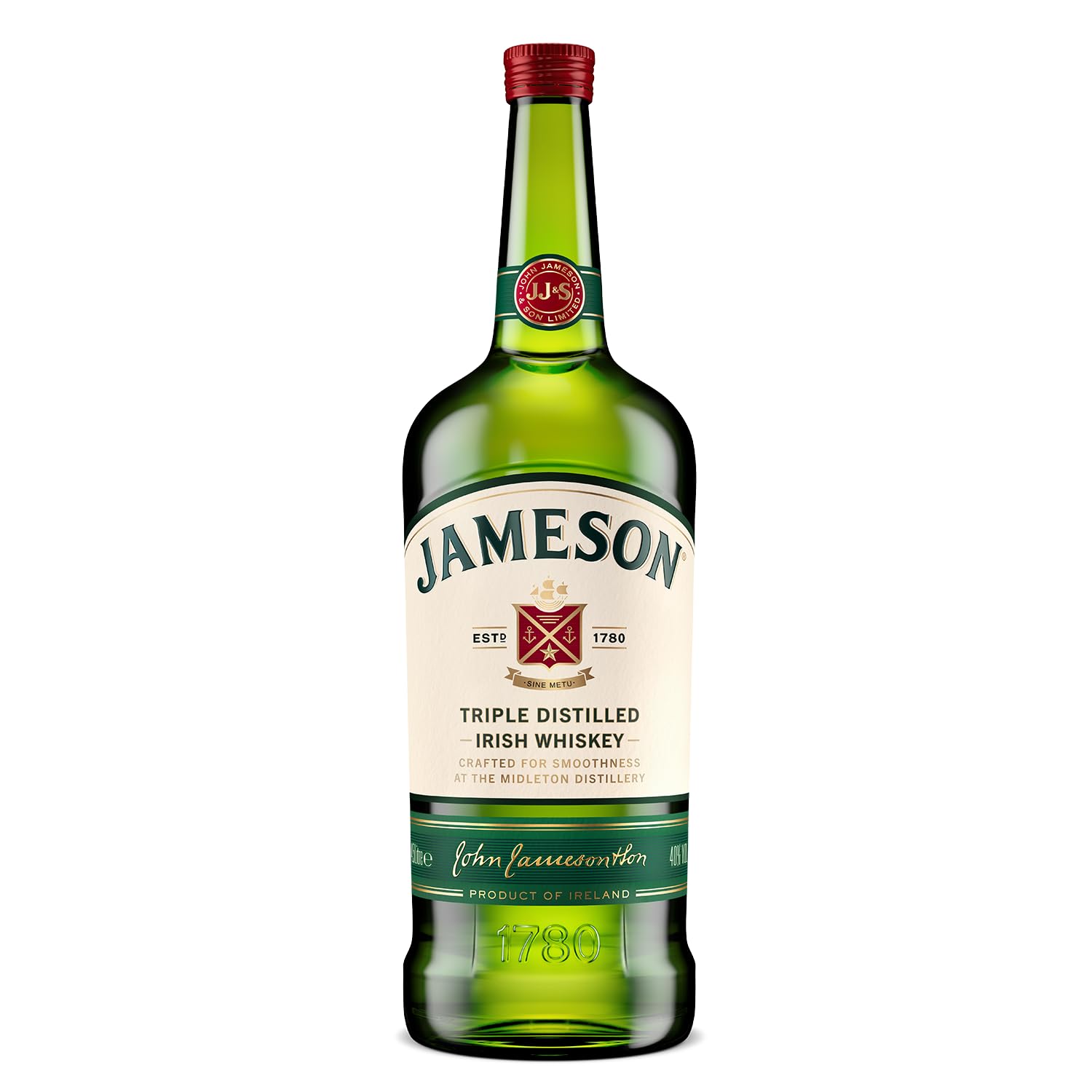 B&Q - Jameson Original Triple Distilled Blended Irish Whiskey 40% Abv 4.5 L With Spicy Wood And Sweet Notes Signature Smoothness In