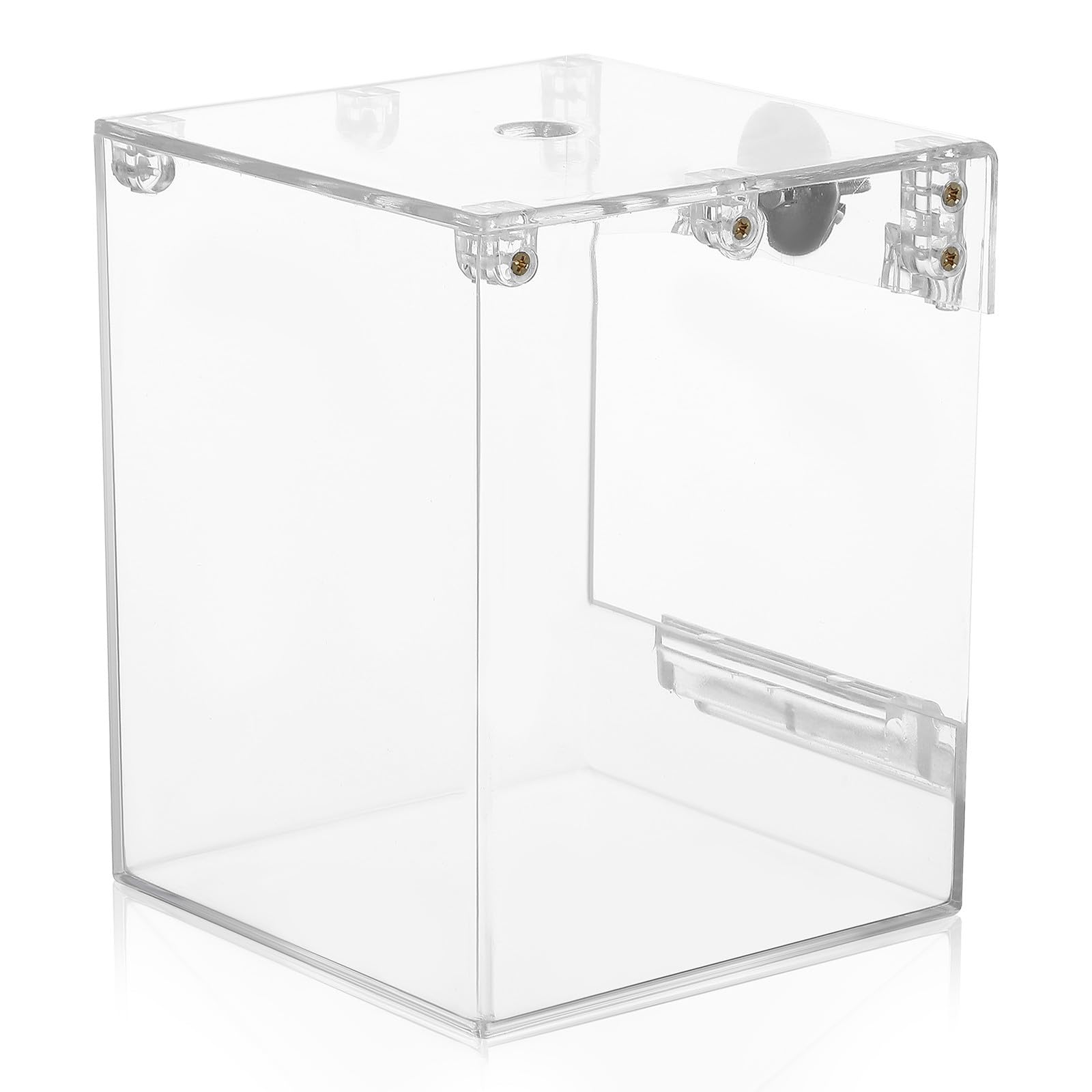 Baño para pájaros para jaula de acrílico ibasenice transparente interior