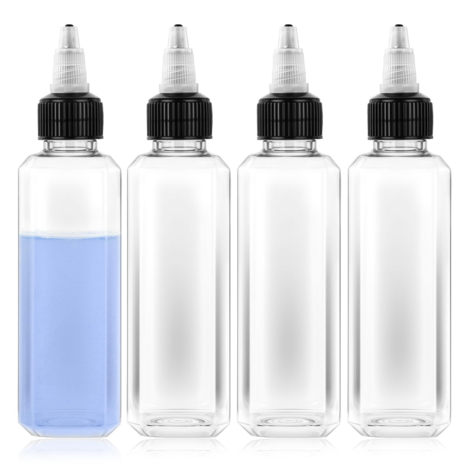 Hpmjz 4 stuks lege olie knijpflessen kleine olie dispenser fles vloeibare  specerij container duidelijk lekvrij disppens fles voor keuken oliën  sojasauzen azijn siroop ketchup dressing : Amazon.nl: Wonen & keuken