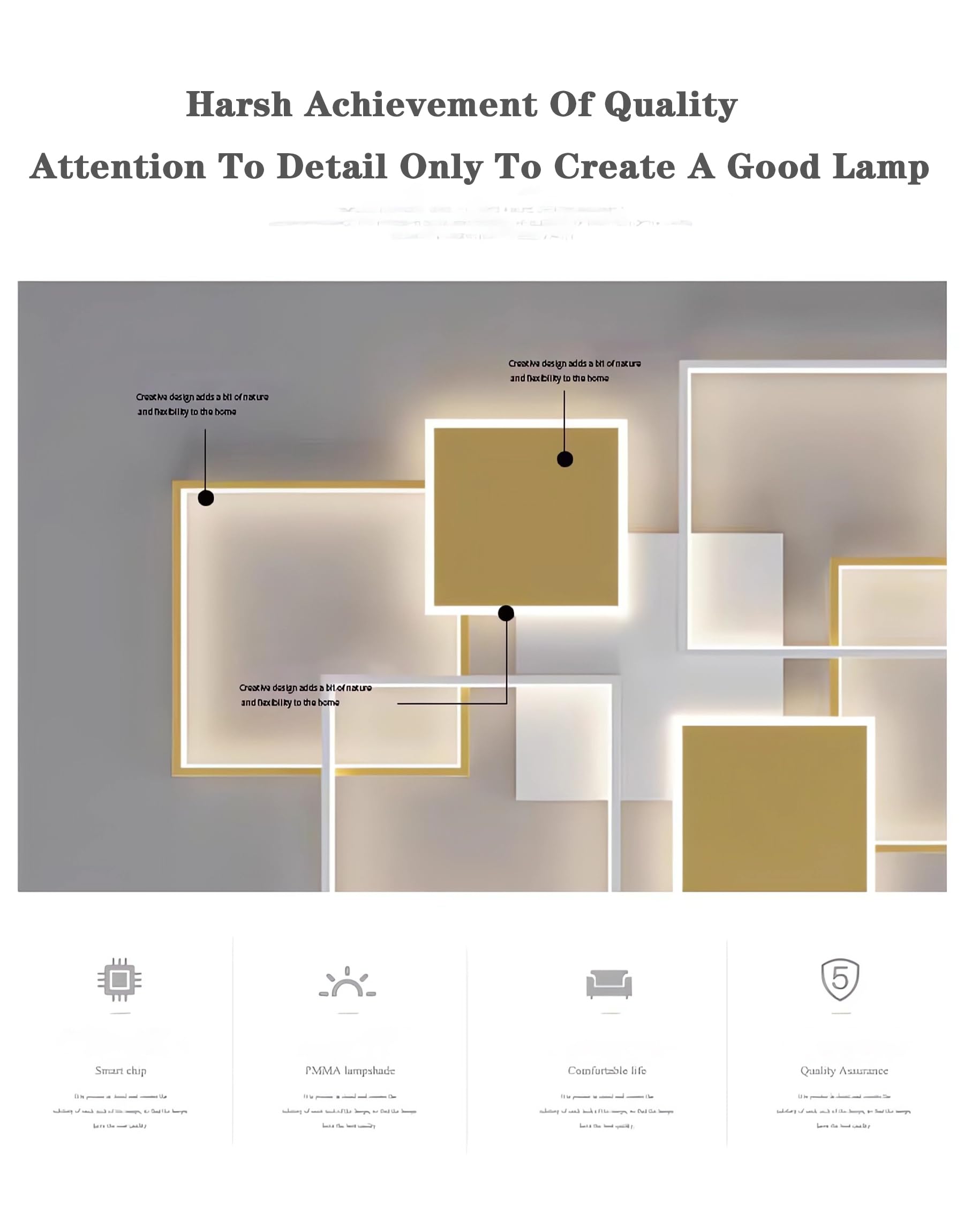 Illuminazione a Soffitto a Led Lampade a Soffitto Rettangolari Moderne Per Il Soggiorno Dimmerabile Con Telecomando Contro Plafoniera ad Incasso per Il Soggiorno Camera da Letto Parlour (110cm-Nero)
