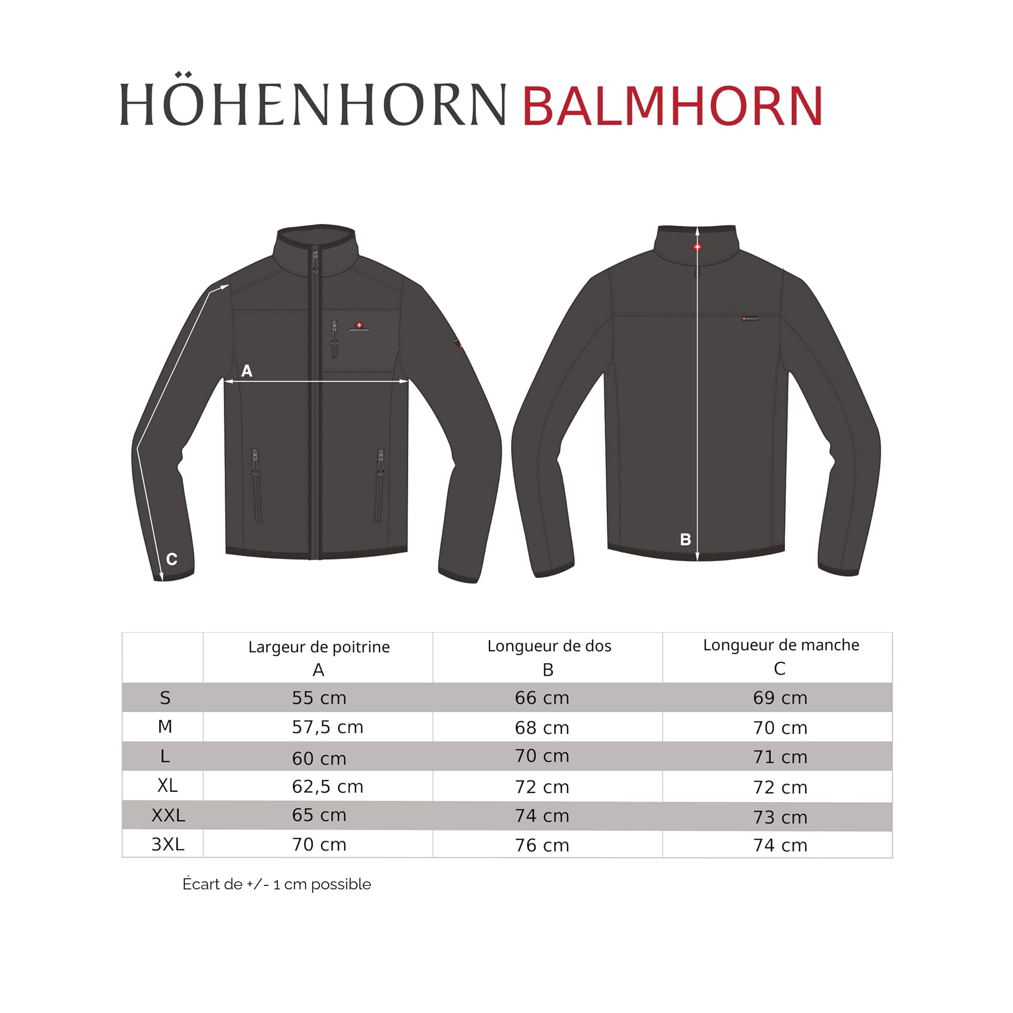 Höhenhorn Balmhorn Veste demi-saison matelassée à capuche pour hommes