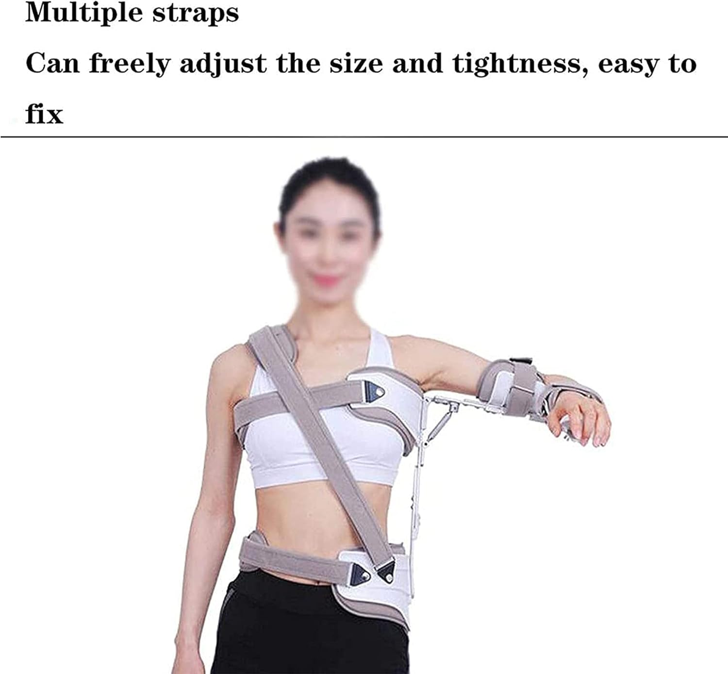 Shoulder Abduction Sling Elbow Protectiond Stability Helps Support Raise Arm Rehabilitation Surgery Dislocated Strains Tears Injury Support Shoulder Abduction Immobilizer