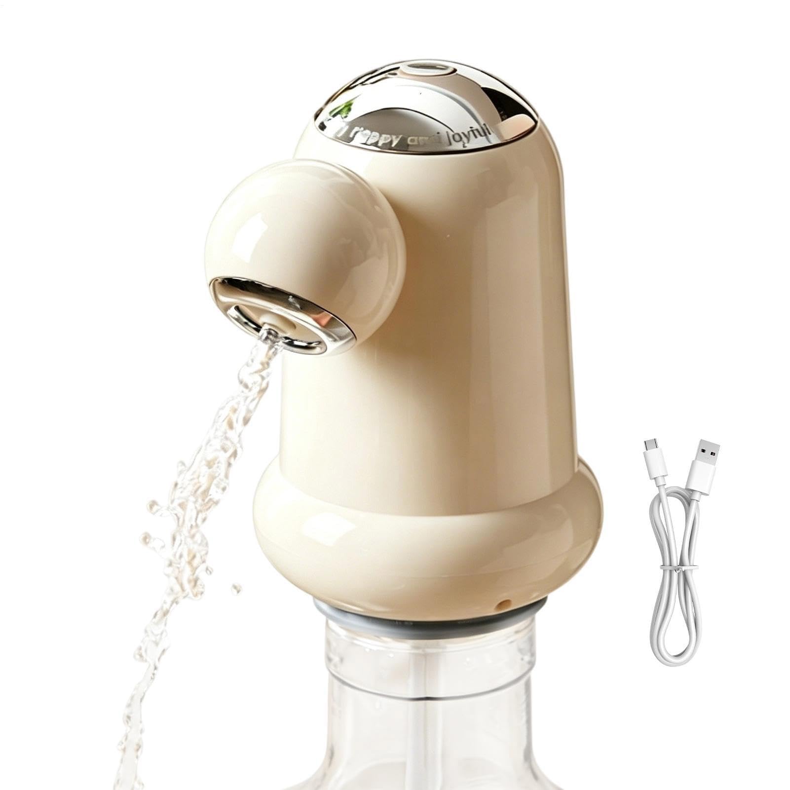 Pump Water Bottles, Electric Drink Dispenser Pump Drinking Water Canister(Double)