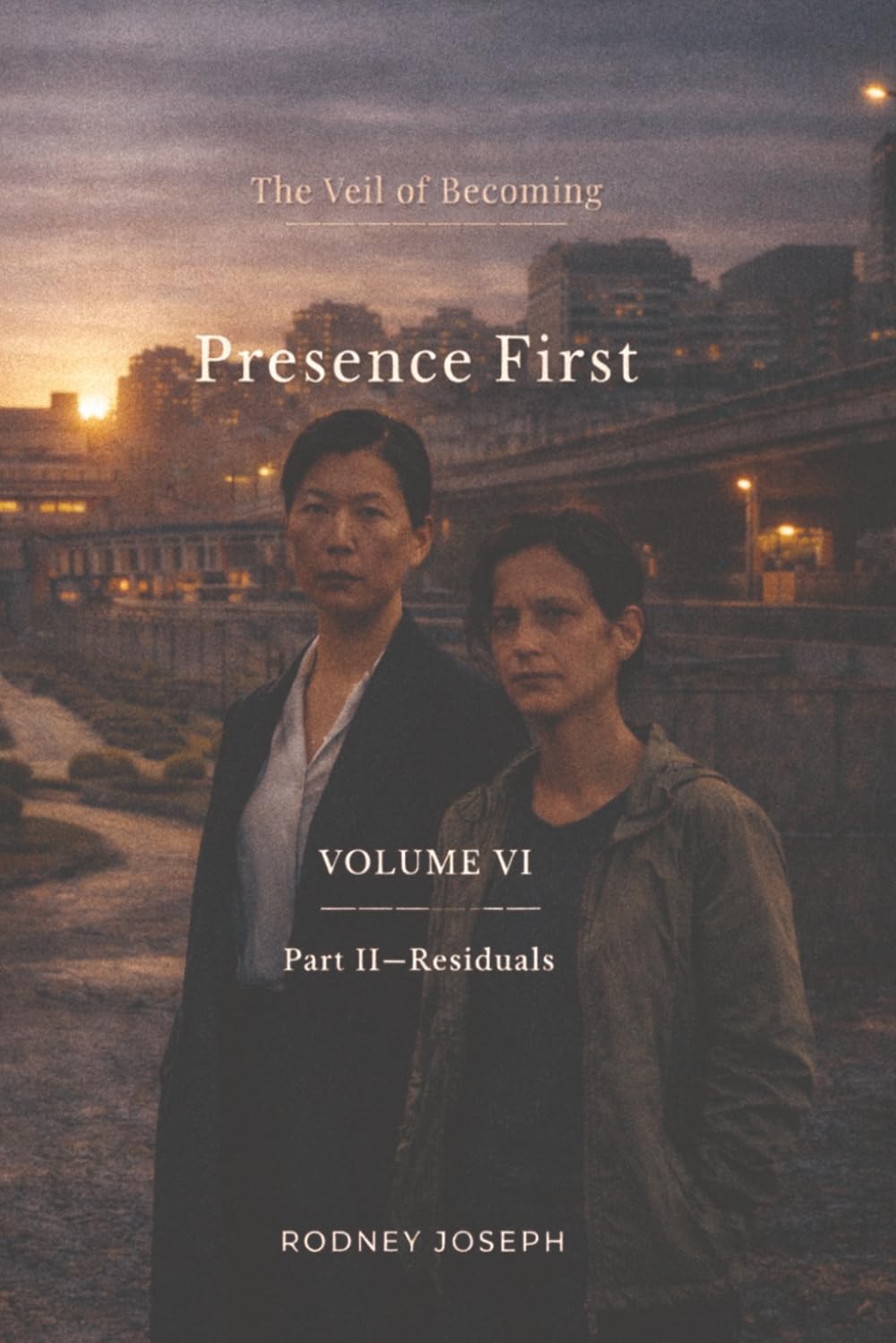 Volume VI — Presence First: Part II: Residuals (The Veil of Becoming)
