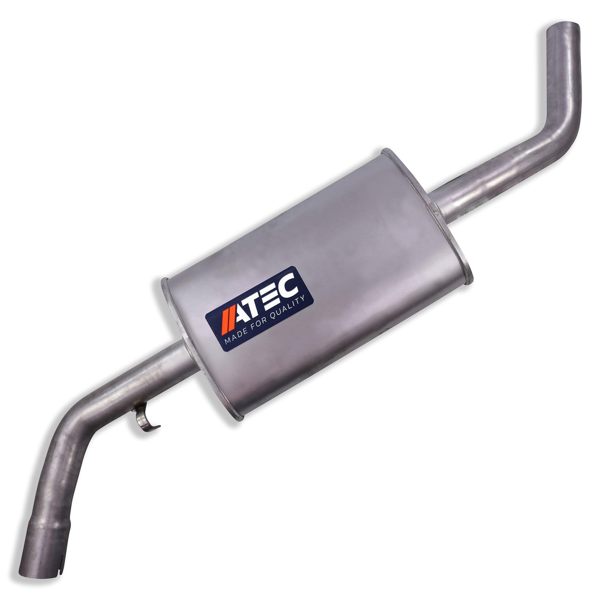 ATEC Germany 1x Silenziatore centrale Compatibile con VW TRANSPORTER T4, TRANSPORTER T4 Flatbed (70E, 70L, 70M, 7DE, 7DL)
