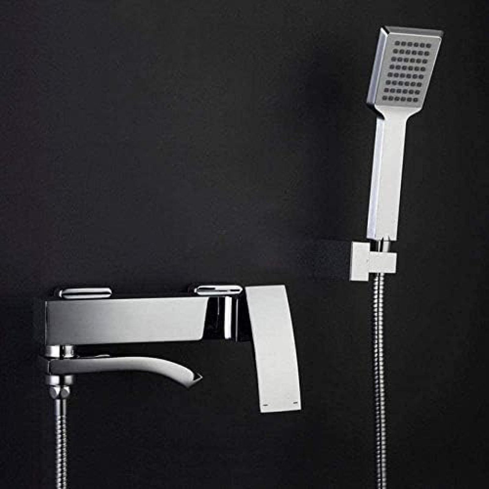 Robinet de baignoire en laiton massif avec cascade luxueuse