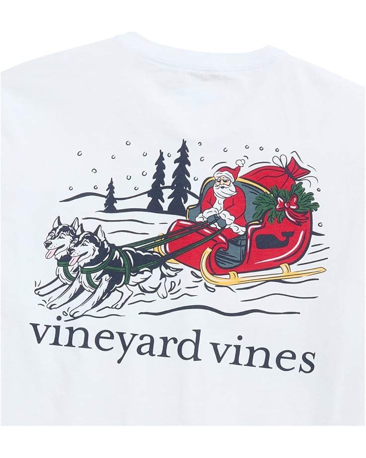 Vineyard Vines Dog Flying Presents Long Sleeve Tee - #3 of 3