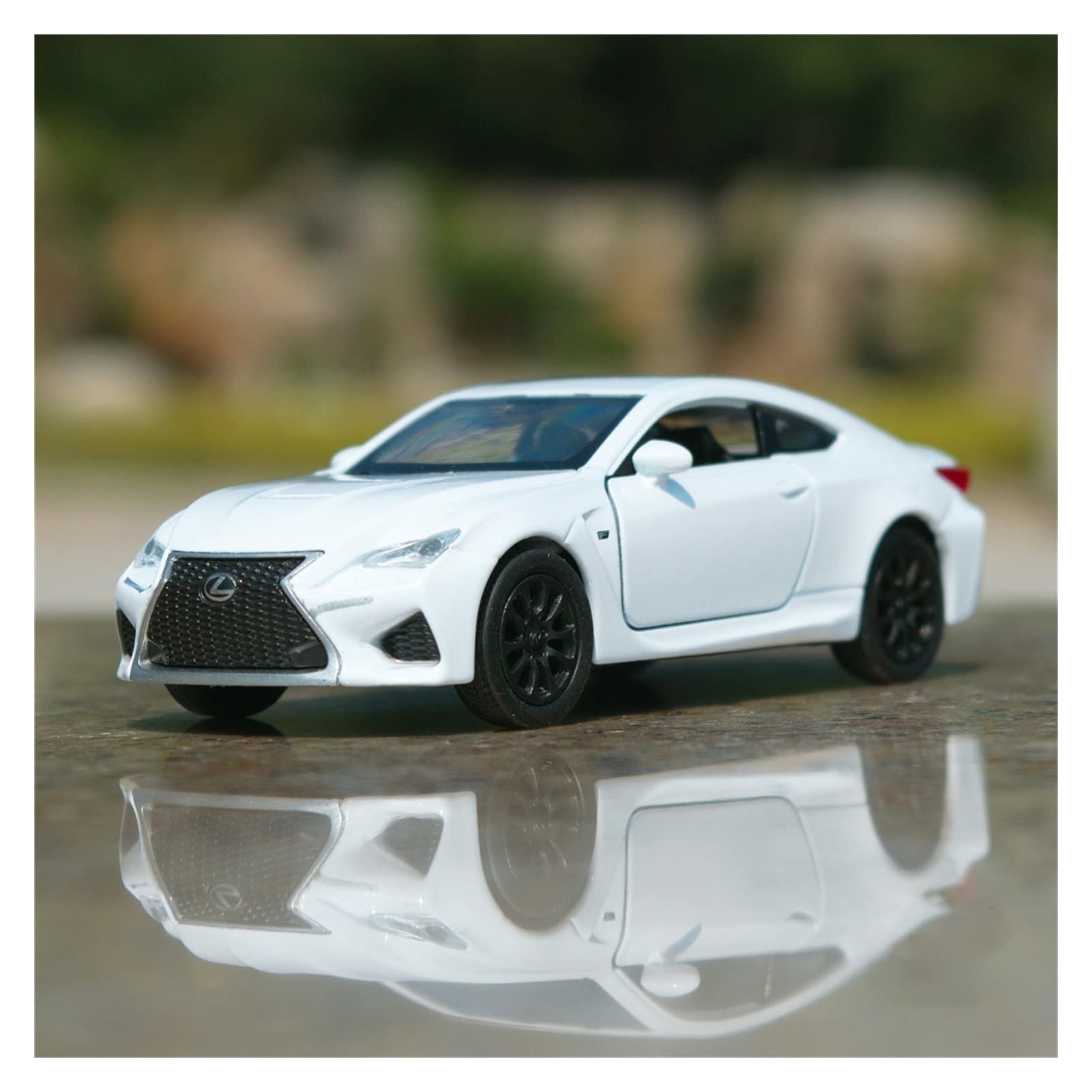 NALora Scale Finished Model Car 1:36 For Lexus RC F Coupe Alloy
