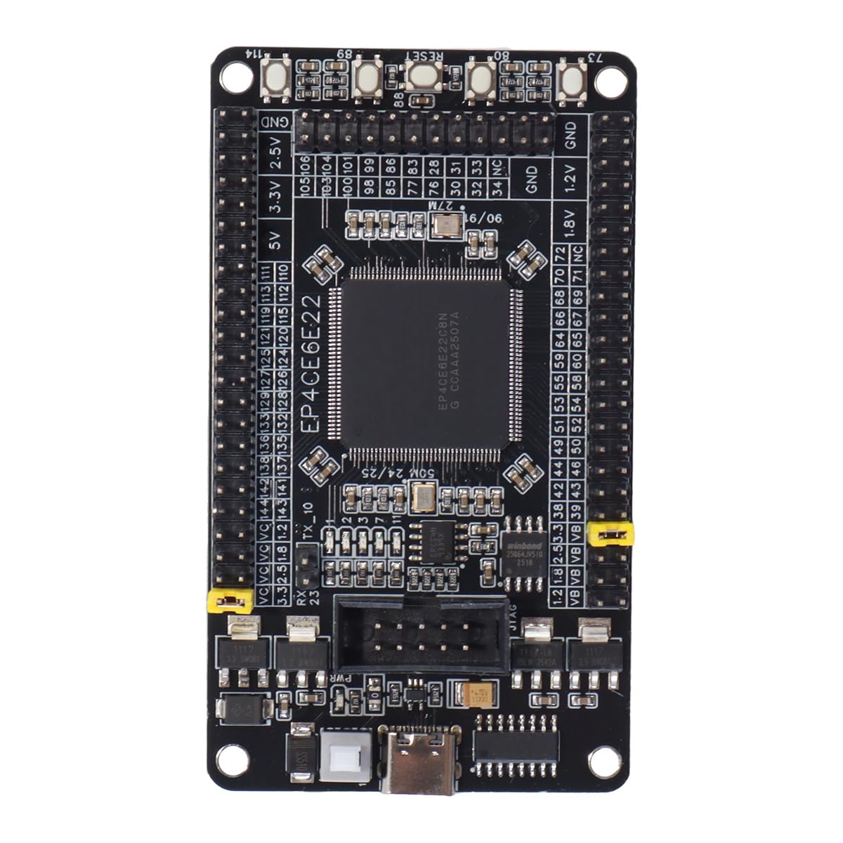 Ubric Placa FPGA programable para desarrollo de aplicaciones de procesamiento, automatización industrial, proyectos de procesamiento, control industrial, kit de desarrollo FPGA.