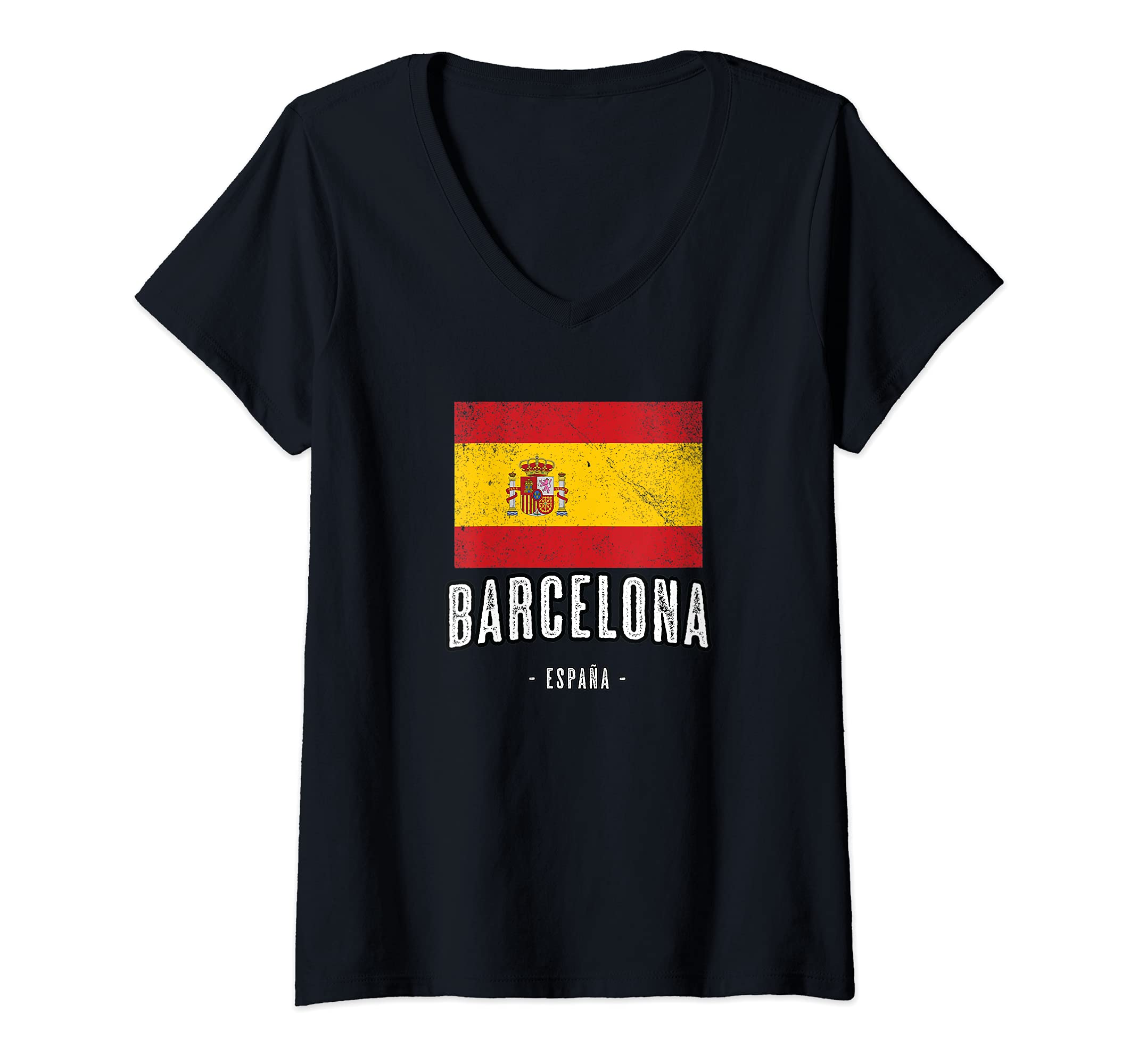 Womens Barcelona Spain, Black