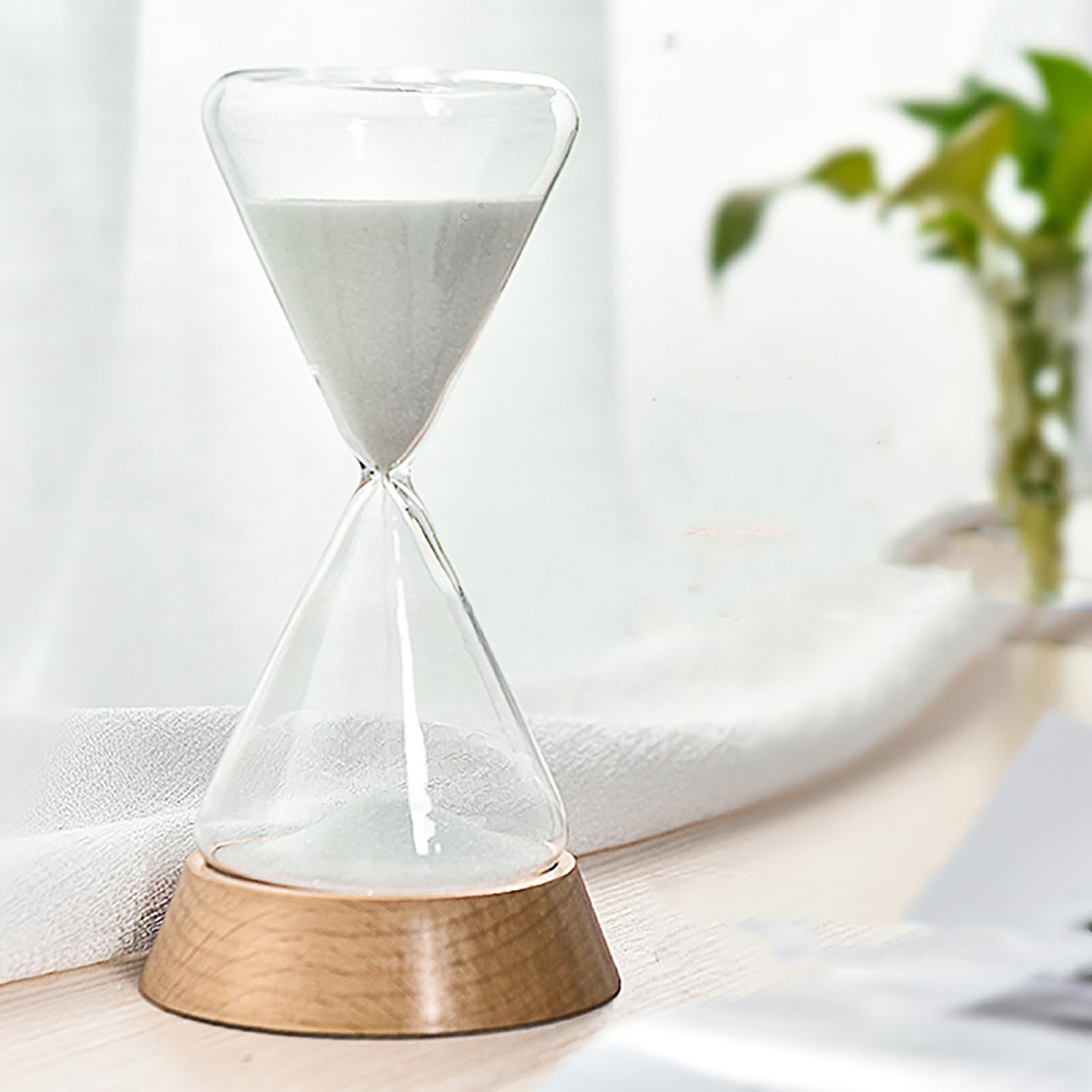 Sanduhr, Dekorative Sanduhr, Sanduhr, Deko-Sanduhr, Sanduhr-Timer mit Sockel, Zeitmanagement-Produktivitätstool – for den Schreibtisch im Homeoffice, 30 Minuten(30 Minutes)