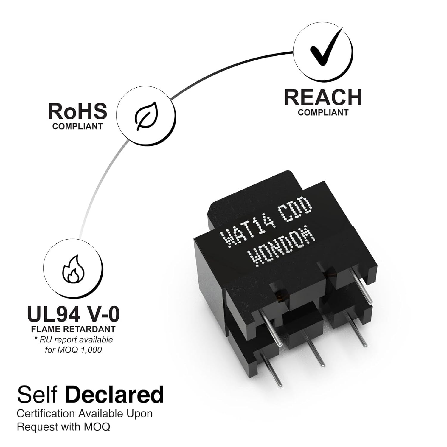 4pcs WAT14 High Efficiency Audio Isolation Transformer EI-14 600Ω:600Ω Noise Elimination
