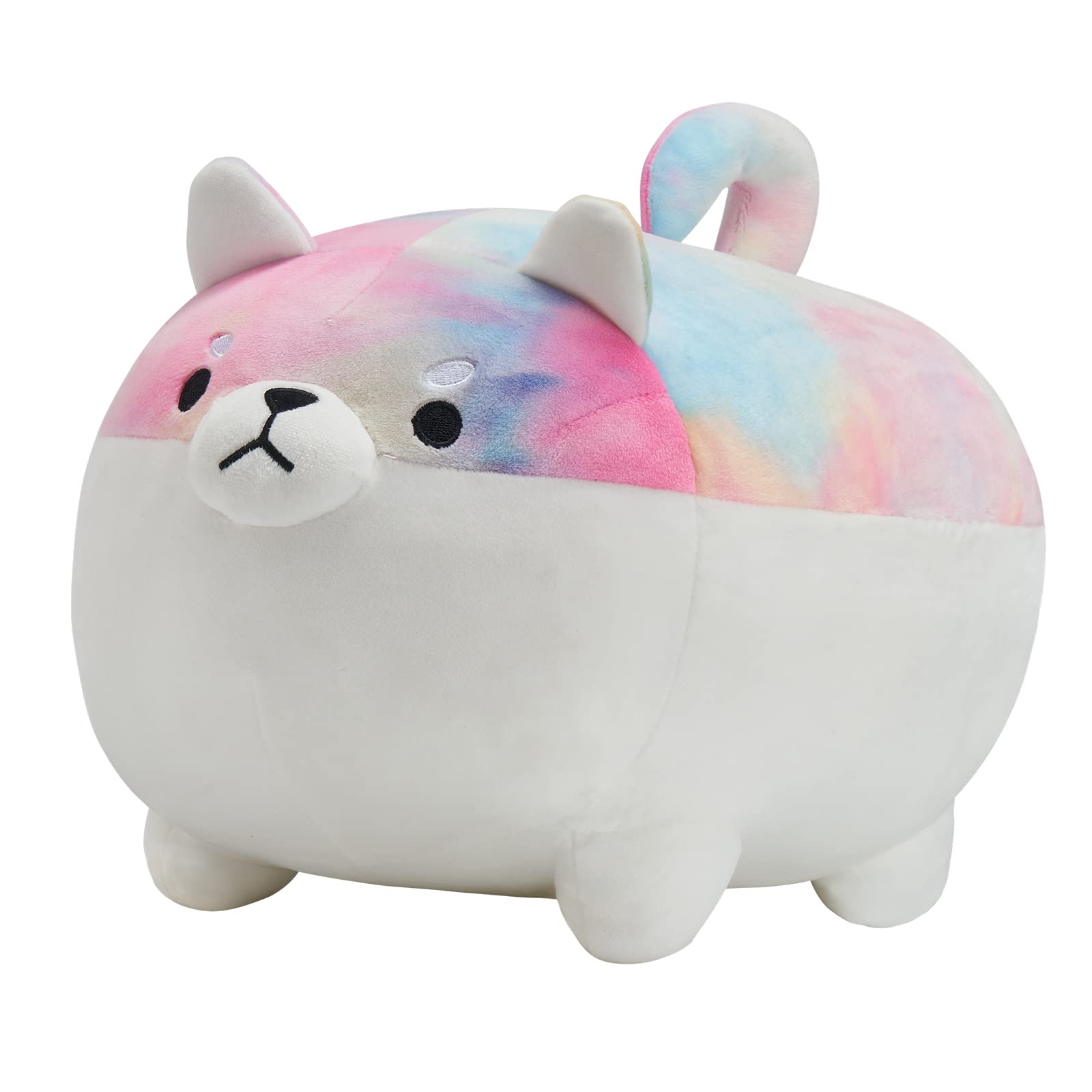 VHYHCY Stuffed Animal Shiba Inu Plush Pillow, Cute Corgi Dog Plush Soft Anime Pet Plushies, Kawaii Plush Toy Gifts for Kids Boys and Girls (Multicolor, 19.6")