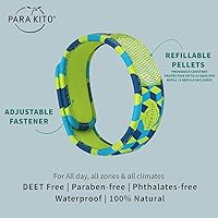 Vista 2 de Pulseras repelentes de mosquitos Para'Kito, cube