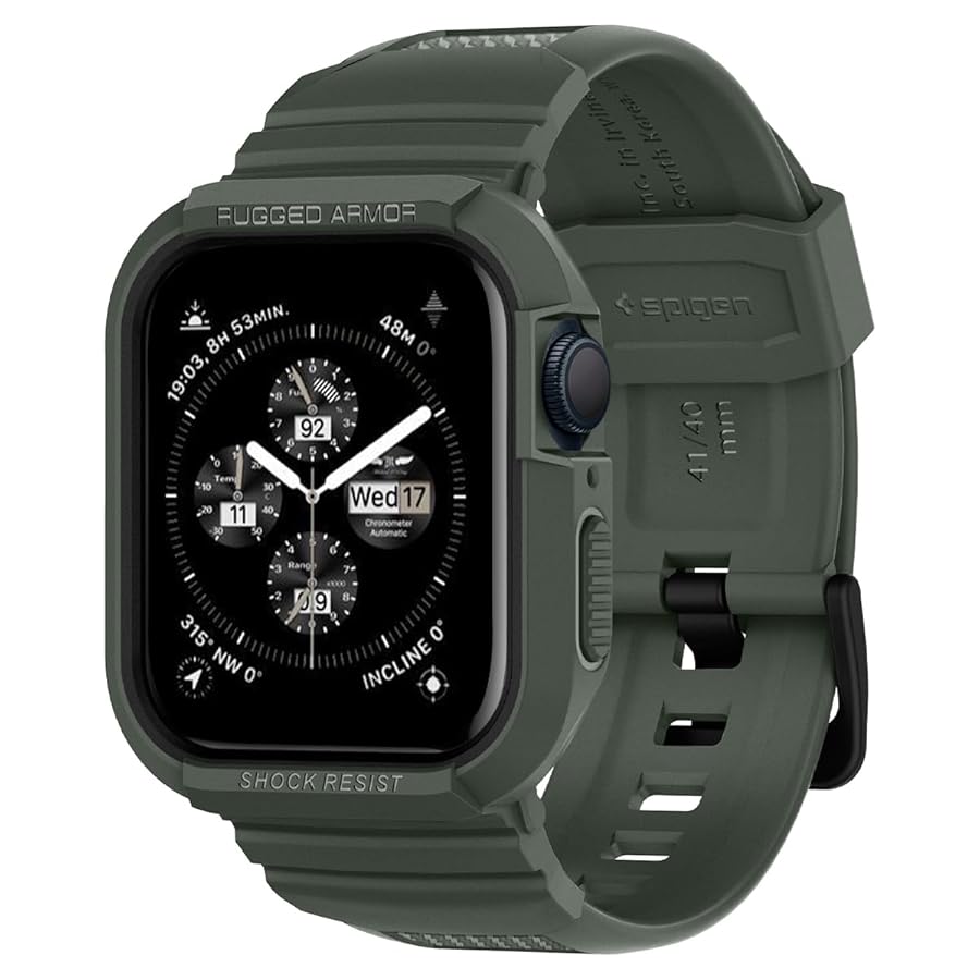 Amazon.co.jp: Apple Watch バンド 41mm | 40mm 一体型 ケース