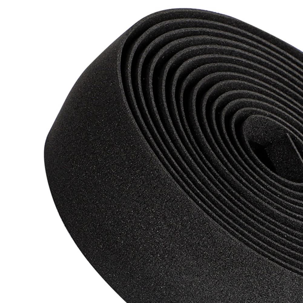 Guidoline ISpchen En EVA Dégradé – 2 Rouleaux Antidérapants, Absorbe Les Chocs, Avec Bouchons De Barre – Pour VTT, Route, BMX