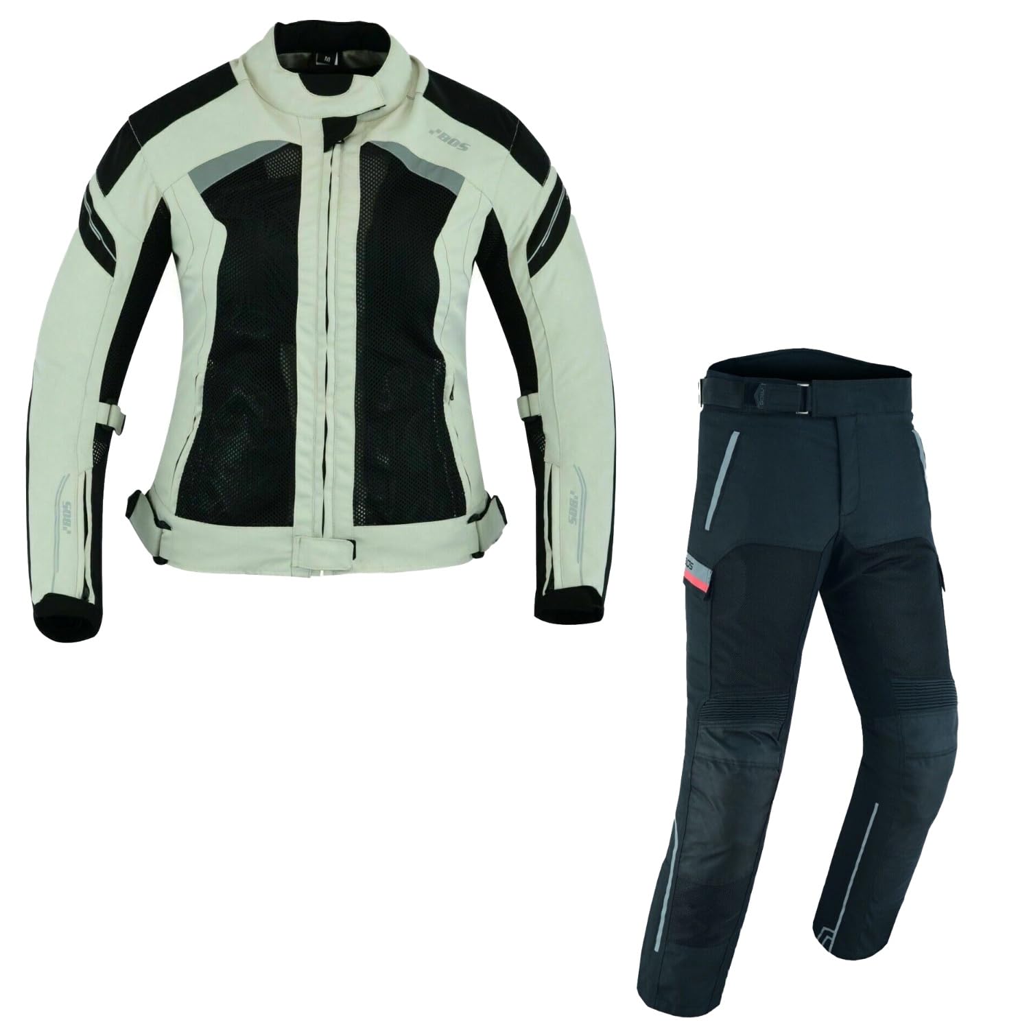Damen Motorradkombi 2-teiliges Set Mit Protektoren Motorradhose & Motorradjake Wasserdicht Damen Motorrad Textil Kombi Wasserdicht Motorradkombi