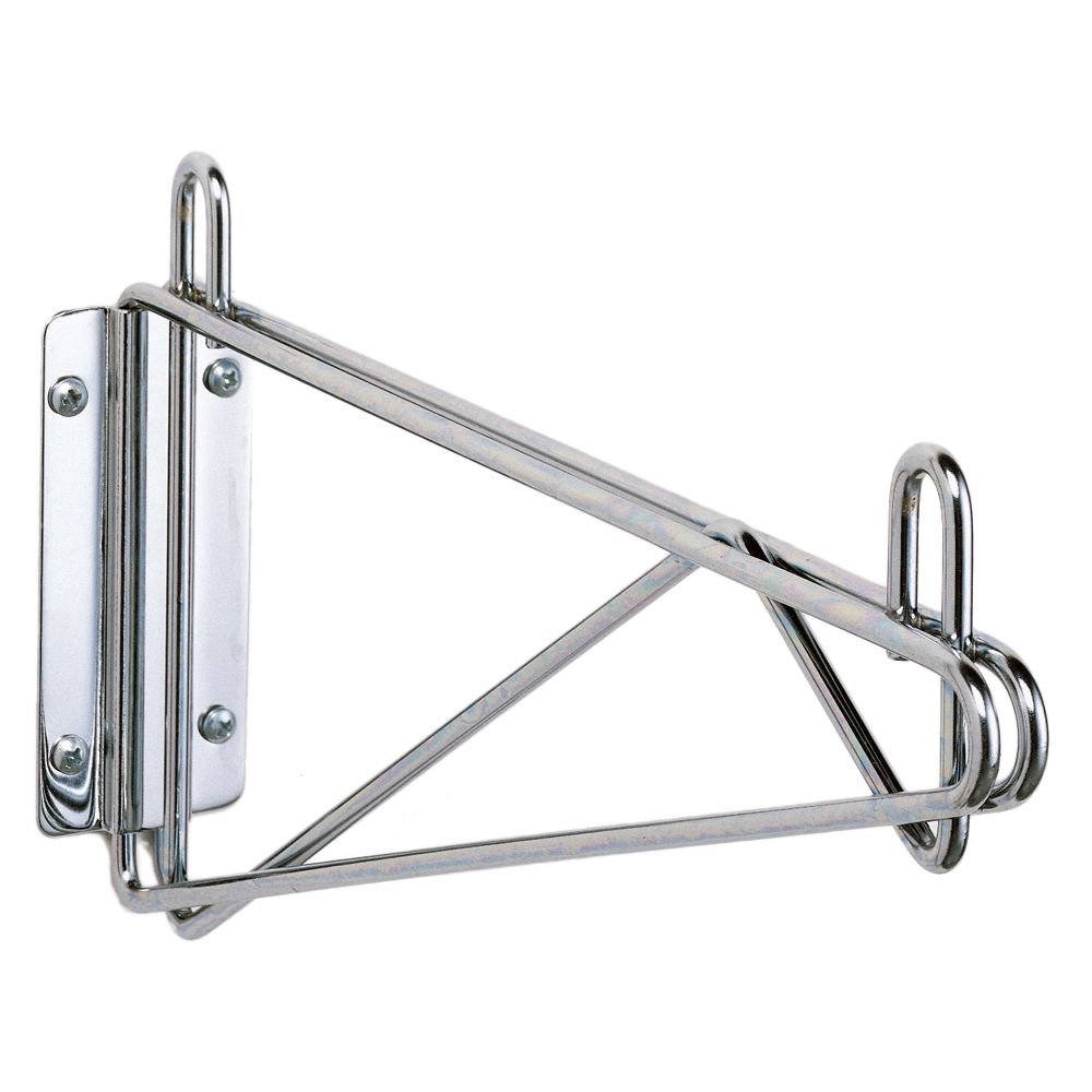 Metro Super Erecta Wall Mount 18" Chrome Shelf Support