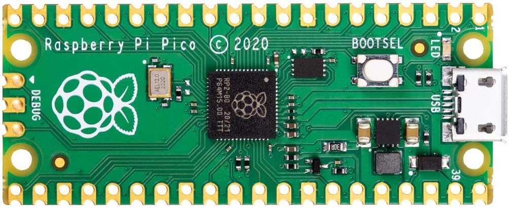 Seeed Studio Raspberry Pi Pico Flexible Microcontroller Board Based on The Raspberry Pi RP2040 Dual-core ARM Cortex M0+ Processor for Gamecube, 1pc.