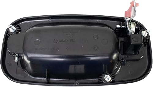 Miniatura 781 de TRQ Manija de puerta exterior delantera izquierda plateada para el lado del conductor compatible con Nissan 370Z 2009-2017